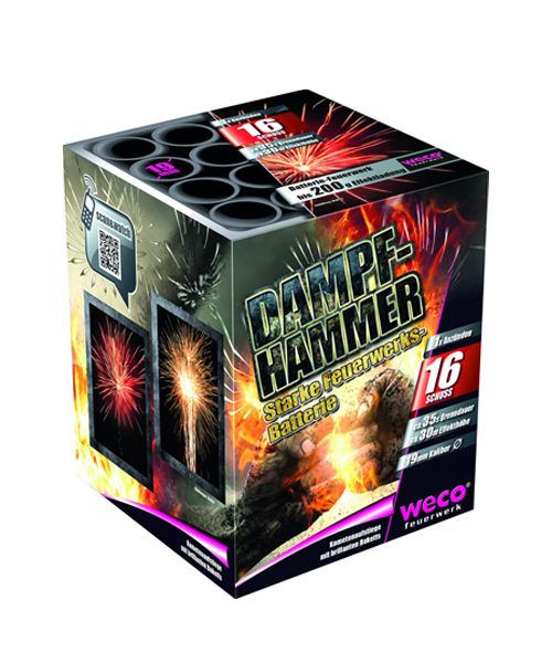 Dampfhammer 16 Schuss Batterie !WOW!