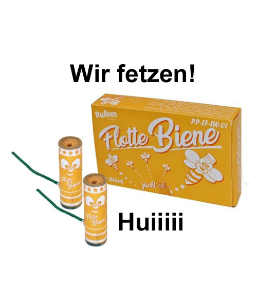 Flotte Biene 15 er Schachtel Retro!