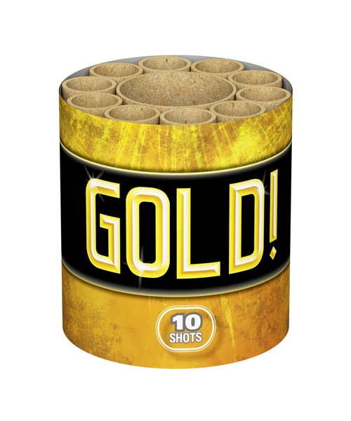 Gold 10 Schuss Batterie