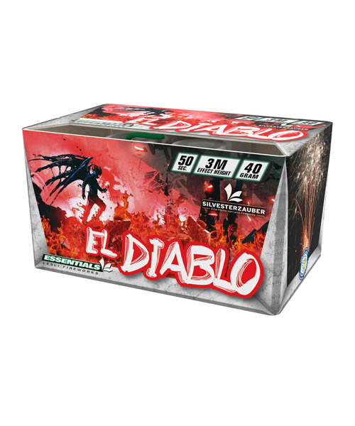 El Diablo Fontänen Batterie 50 Sek. KAUFTIPP