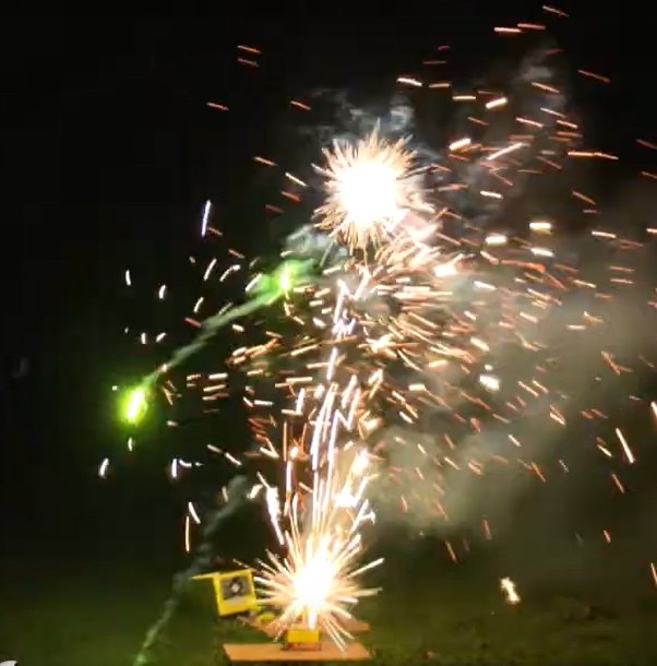 El Diablo Fontänen Batterie 50 Sek. KAUFTIPP