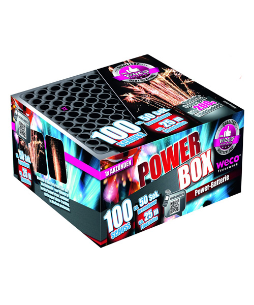 Power Box 100 Schuss Batterie